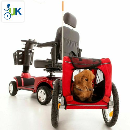 Mobility Scooter Pet Towing Trailer Attachment Shopping Cargo Transport